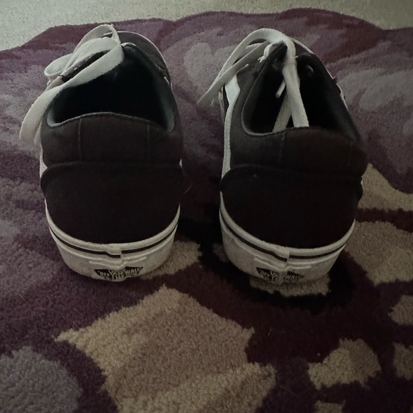 Black Vans Size 8 W - Picture 3 of 8